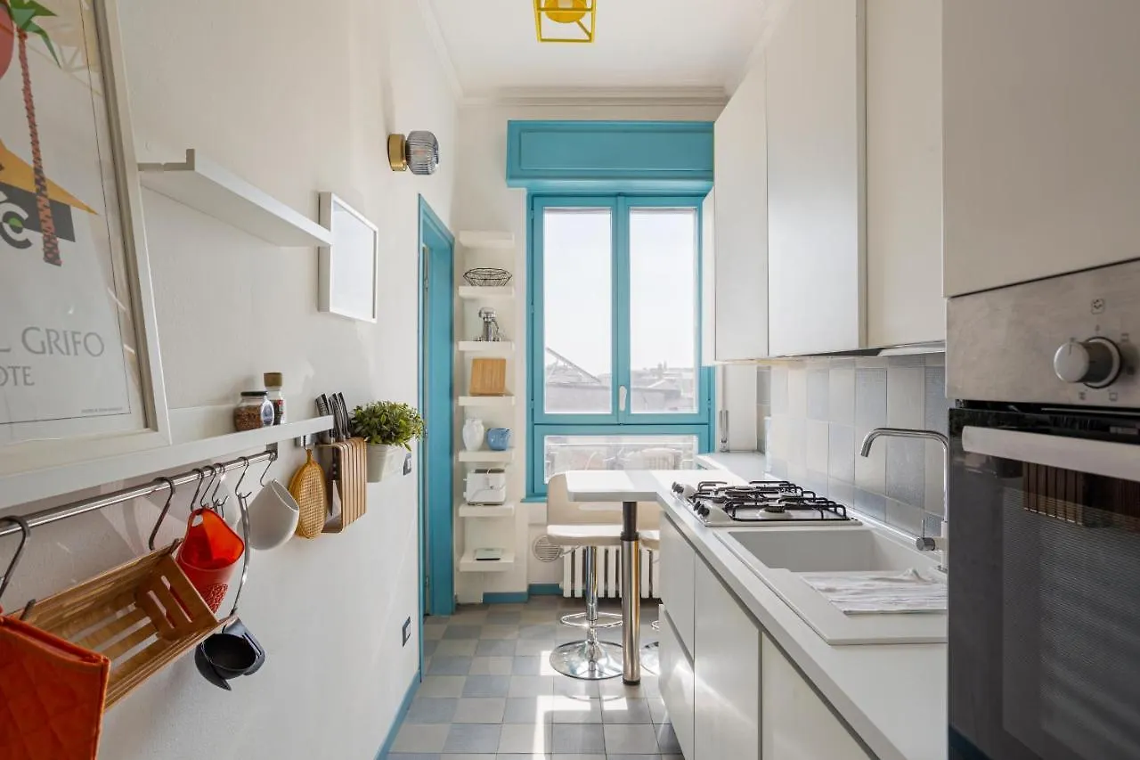 Appartement The Blue Nest With A View - 7Th Floor- Via Palestrina à Milan